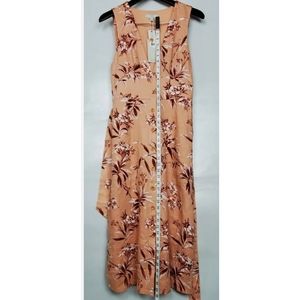 Joie NWT size Med Linen Ethelda Midi Pocket Dress